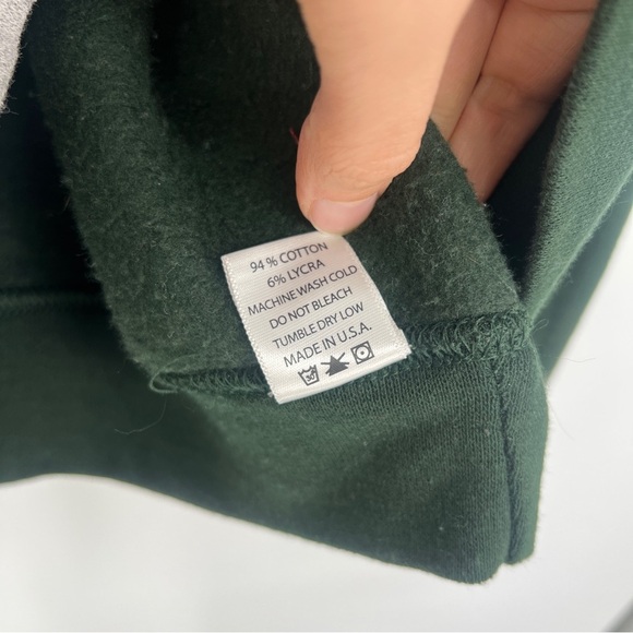 RILEY 1880 All Patched Up Patchwork Reworked Vintage Crew Neck Sweatshirt XS NWT - Picture 8 of 9